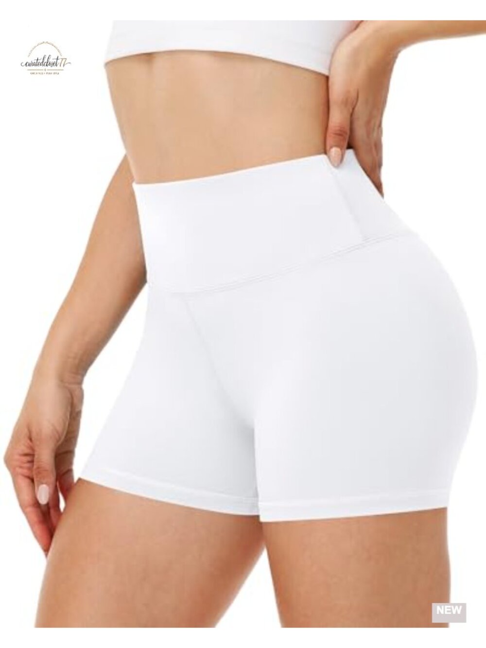 High Waisted Tummy Control Biker Shorts Spandex Gym Yoga Volleyball